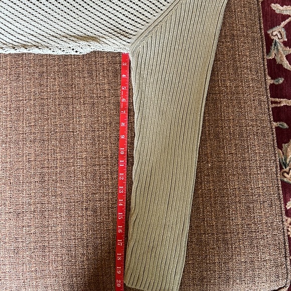 Light Green Knit Cardigan with Matching Tank HPπ - Picture 9 of 14